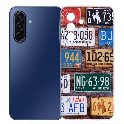 TPU Hoesje Samsung Galaxy A17 - Kentekenplaten Backcover TPU Hoesje Samsung Galaxy A17 - Kentekenplaten Backcover