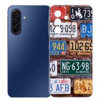 TPU Hoesje Samsung Galaxy A17 - Kentekenplaten Backcover TPU Hoesje Samsung Galaxy A17 - Kentekenplaten Backcover