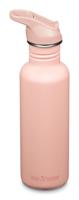Klean Kanteen Classic 800ml/27oz + Flip/Sportdop Drinkfles Peach Parfait 800ml