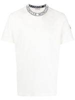 Moncler t-shirt à logo imprimé - Blanc - thumbnail