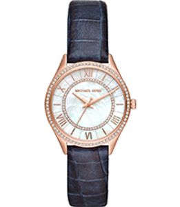 Horlogeband Michael Kors MK2757 Leder Blauw 16mm