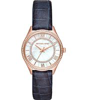 Horlogeband Michael Kors MK2757 Leder Blauw 16mm