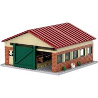 BRIXIES Plus Kuhstall / Cow barn Constructieset
