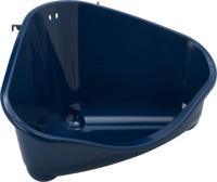 Moderna plastic knaagdier-/kittentoilet met haak blueberry - Gebr de boon