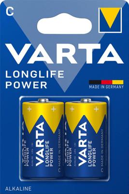 VARTA batterij "longlife power - hoge energie power baby longlife 2-pack blister c