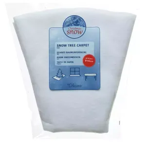 Sneeuw zacht polyester 100g wit