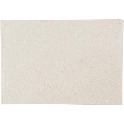 Creativ Company Kraft-papier, a4, vel 210x297 mm, 135 gr, grijs bruin, 20 vel/ 1 doos