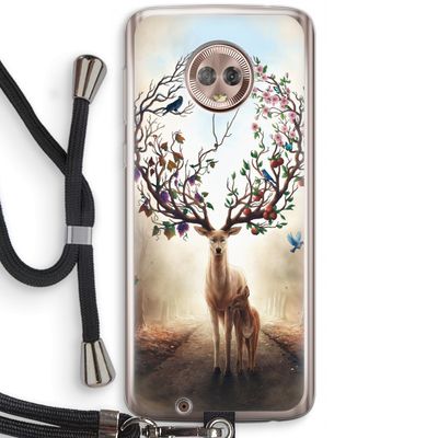 Seasons Change: Motorola Moto G6 Transparant Hoesje met koord