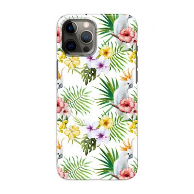 Gele kuif: Volledig geprint iPhone 12 Pro Hoesje