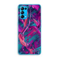 Pink Clouds: Oppo Find X3 Lite Transparant Hoesje