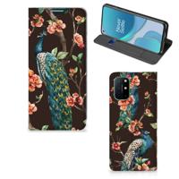 OnePlus 8T | Hoesje maken | Pauw met Bloemen