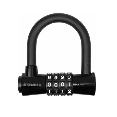 Stahlex superlock Cijferslot/beugelslot- metaal - zwart -9,7 x 10,4 cm