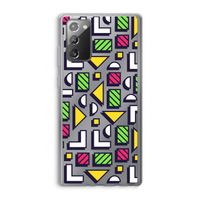 8-bit N°4: Samsung Galaxy Note 20 / Note 20 5G Transparant Hoesje