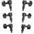 D&apos;Addario PWAT-332L Auto-Trim Tuning Machines 3 + 3 Setup zwart