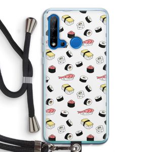 Sushi time: Huawei P20 Lite (2019) Transparant Hoesje met koord