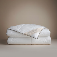 Dekbed Bamboe Vezel 4 Seizoenen - 4 Seizoenen & Zomer & Winter & Perfect Voor Koude Nachten - 240x220 Cm (Lits-Jumeaux) - Basalt - Dekbed-Discounter.nl