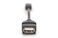 Digitus USB 2.0 Adapter [1x Mini-USB 2.0 B stekker - 1x USB 2.0 bus A] AK-300310-002-S - thumbnail