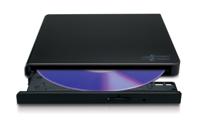 Hitachi-LG Slim Portable DVD-Writer optisch schijfstation DVD±RW Zwart - thumbnail