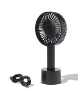 HEMA Handventilator Ø10cm Mat Zwart (zwart) HEMA Handventilator Ø10cm Mat Zwart (zwart)