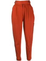 Issey Miyake Pre-Owned pantalon ample à taille haute - Orange