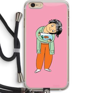 Visknuffel: iPhone 6 PLUS / 6S PLUS Transparant Hoesje met koord