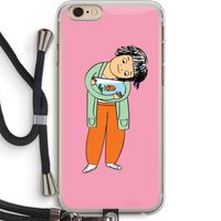Visknuffel: iPhone 6 PLUS / 6S PLUS Transparant Hoesje met koord