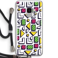 8-bit N°4: Samsung Galaxy S9 Transparant Hoesje met koord