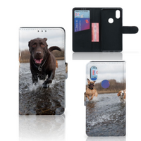 Xiaomi Mi Mix 2s Telefoonhoesje met Pasjes Honden Labrador