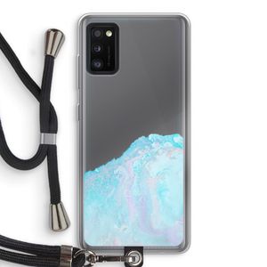 Fantasie pastel: Samsung Galaxy A41 Transparant Hoesje met koord