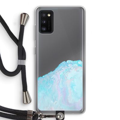 Fantasie pastel: Samsung Galaxy A41 Transparant Hoesje met koord