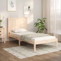 Bedframe zonder matras massief grenenhout 100x200 cm