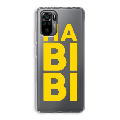 Habibi Majorelle : Xiaomi Redmi Note 10 Pro Transparant Hoesje
