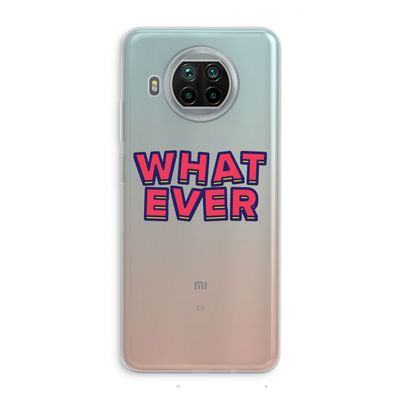 Whatever: Xiaomi Mi 10T Lite 5G Transparant Hoesje