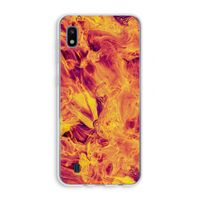Eternal Fire: Samsung Galaxy A10 Transparant Hoesje Eternal Fire: Samsung Galaxy A10 Transparant Hoesje