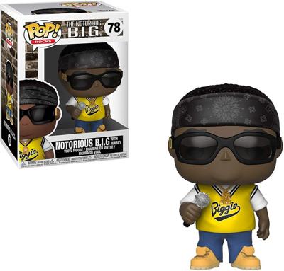 The Notorious B.I.G. Funko Pop Vinyl: Notorious B.I.G. with Jersey