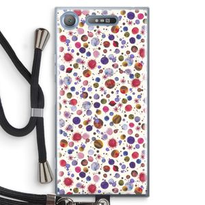 Planets Space: Sony Xperia XZ1 Transparant Hoesje met koord