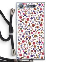 Planets Space: Sony Xperia XZ1 Transparant Hoesje met koord