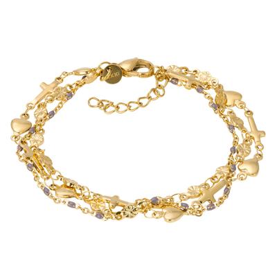 iXXXi Armband Ghana Grey Goud