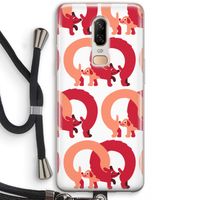 Dogs: OnePlus 6 Transparant Hoesje met koord
