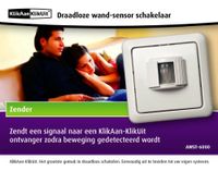 KlikAanKlikUit AWST-6000 Passieve infraroodsensor (PIR) Draadloos - thumbnail