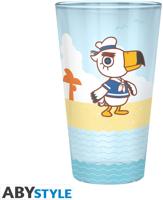 Animal Crossing New Horizons Glass - Beach