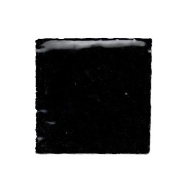 Terre d&apos;Azur Porto Tegel 10x10cm Zwart Azabache metal