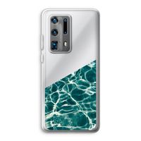 Weerkaatsing water: Huawei P40 Pro Plus Transparant Hoesje