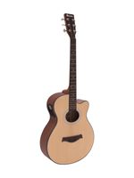 DIMAVERY AW-400 Western guitar, nature