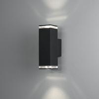 Konstsmide Pollux 407-750 Buitenlamp (wand) LED GU10 14 W Zwart