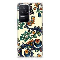 Siliconen Hoesje Xiaomi Poco F4 Barok Flower Siliconen Hoesje Xiaomi Poco F4 Barok Flower