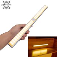 2.8 w 40 LEDs warm wit breedbeeld intelligent menselijk lichaam sensor licht LED gang kast licht USB opladen versie