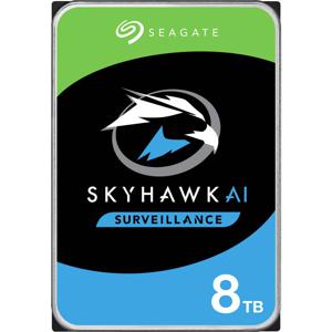 Seagate Surveillance HDD SkyHawk AI interne harde schijf 8 TB 7200 RPM 256 MB 3.5" SATA III