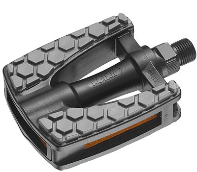 Marwi pedaalset voor kinderfiets sp-835 kunststof anti-slip zwart