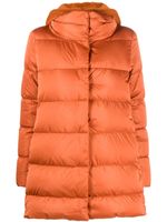 Herno detachable-hood padded coat - Orange